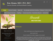 Tablet Screenshot of kenabrams.com